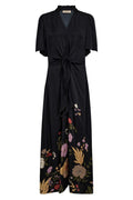 Wandi Flowwi Dress  | Black | Kjole fra Mos Mosh – nedsat