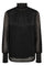 Ximena Glam LS Bluse | Schwarz | Bluse von Mos Mosh