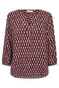Adney Blouse 206671 | Port Royale W. Moonbeam | Bluse fra Freequent – nedsat