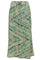 Luna Regular Rock | Blumengrün | Rock von Black Colour