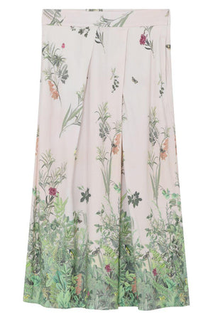 Mabell midi+ pleated skirt | PastelPink | Nederdel fra Gustav