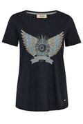 Gethi Deco Tee | Salute Navy | T-Shirt von Mos Mosh – nedsat