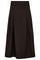 Luna Pocket Pleat Skirt 34222 | Dark Brown | Nederdel fra Co'couture