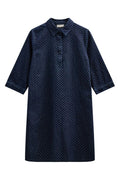 Rinna Dress 207510 | Dark Blue Denim | Kjole fra Freequent – nedsat