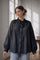 Embroidered Cotton Shirt | Black