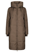 Nova Square Down Coat | Slate Black | Jakke fra Mos Mosh – nedsat