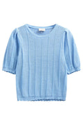 Mora Pullover 207446 | Vista Blue | Strik fra Freequent – nedsat
