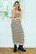 Ani Skirt 205687 | Simply Taupe Flour. W. Black | Rock von Freequent