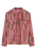 Ilona shirt | Red Tones | Skjorte fra Gustav – nedsat