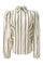 Flora Ls Blouse | Ivory Black Stripe | Bluse fra Liberté