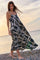 Luna Vea Strap Dress | Black Art | Kjole fra Black Colour