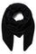 Enata Cashmere Knit Scarf | Black | Tørklæde fra Mos Mosh