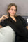 Odesa Leinenbluse | Schwarz | Bluse von Neo Noir