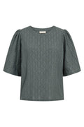 Kiona Blouse 207310 | Dark Forest | Bluse fra Freequent – nedsat