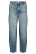 Aymen Galleon Jeans 30' | Vintage Blue | Jeans fra Mos Mosh