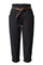 Cotton Frill Pants | Black | Bukser fra Atelier C