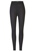 Isa Leggings | Black Wavy Lines | Leggings fra Liberté – nedsat