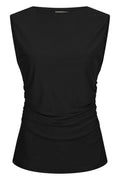 Liblana Mesh Top | Black | Bluse fra Neo Noir