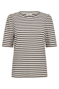 Eloisel Tee 206411 | Moonbeam W. Coffee Bean | T-Shirt fra Freequent