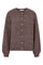 Louisa Cardigan 206454 | Coffee Bean Melange | Cardigan fra Freequent
