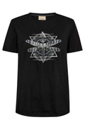 Gull O-SS Deco Tee  | Black | T-shirt fra Mos Mosh – nedsat