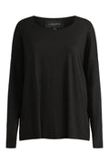 Alma Ls Top | Black Black Simili (sorte sten) | Top fra Liberté – nedsat
