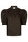 Roella Popeline Bluse | Schokoladenbraun | Bluse von Neo Noir