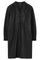 Henryka, knee leather dress | Black | Kjole fra Gustav
