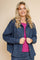 Box Shirt Jacke | Navy Denim | Jacken von Black Colour