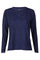 Alma Ls U Tshirt | Navy Lala | Bluse fra Liberté