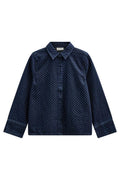 Rinna Shirt 207630 | Dark Blue Denim | Skjorte fra Freequent – nedsat
