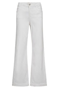 Dara Deluxe Jeans 30' | Bright White | Jeans fra Mos Mosh – nedsat