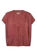Keli Nadie Blouse  | Cowhide | Bluse fra Mos Mosh – nedsat