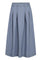 Elly Pleat Skirt 44043 | Dusty Blue | Nederdel fra Co'couture
