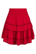 Kenia S Voile Skirt | Red | Nederdel fra Neo Noir – nedsat