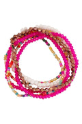 Bohemian Pearl Bracelets | Pink | Armbånd fra Birdsong – nedsat