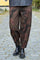 Abbie Barrel Pant | Brown Camou | Bukser fra Black Colour
