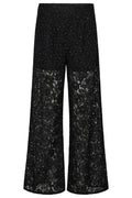 Sia Simili Lace Pant 31678 | Black | Bukser fra Co'couture – nedsat