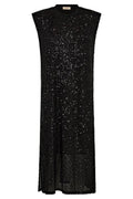 Aran Sequi Dress | Black | Kjole fra Mos Mosh – nedsat