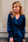 Sandie Sateen Blouse | Navy | Bluse fra Neo Noir