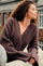 Marie Louise Knit Cardigan | Brown Melange | Strik fra Neo Noir