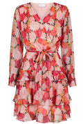 Dennie Maxi Flower Dress 162418 | Rosa | Kleid von Neo Noir