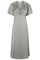 Illana Heavy Sateen Dress | Smoke Green | Kjole fra Neo Noir