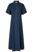 Balli Denim Dress | Dark Blue | Kjole fra Neo Noir – nedsat