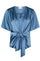 Casadia Heavy Sateen Blouse | Smoke Blue | Bluse fra Neo Noir