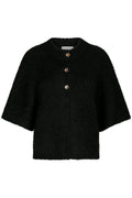 Benuta Fluffy Knit Cardigan | Black | Strik fra Neo Noir – nedsat