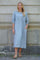 Martha Kleid 3/4 2743A | Hellblau | Kleid von Prepair