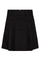 Luna Pocket Pleat Mini Skirt 34223 | Black | Nederdel fra Co'couture