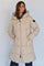 Nova Square Down Coat  | Feather Gray | Jakke fra Mos Mosh