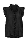 Tassycc Frill Top | Black | Skjorte fra Co'Couture – nedsat